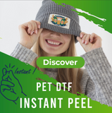 DTF PET FILM - ⚡️ INSTANT PEEL ⚡️